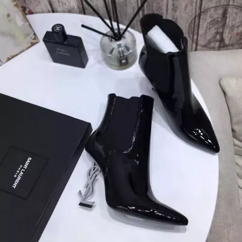 Replica Yves Saint Laurent YSL Boots For Women #1275950 $125.00 USD for Wholesale