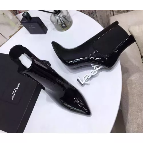 Replica Yves Saint Laurent YSL Boots For Women #1275950 $125.00 USD for Wholesale