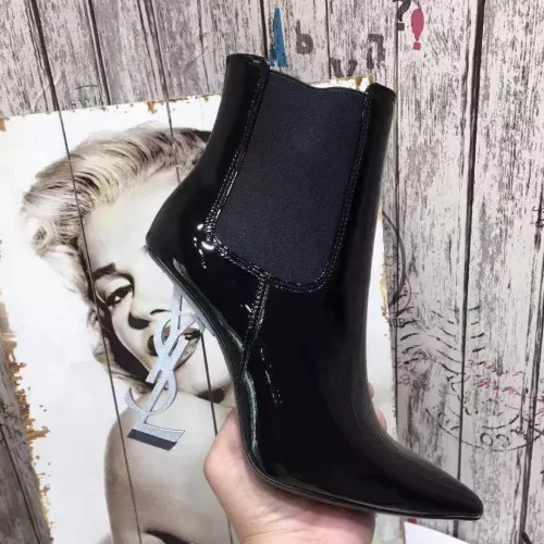 Replica Yves Saint Laurent YSL Boots For Women #1275950 $125.00 USD for Wholesale