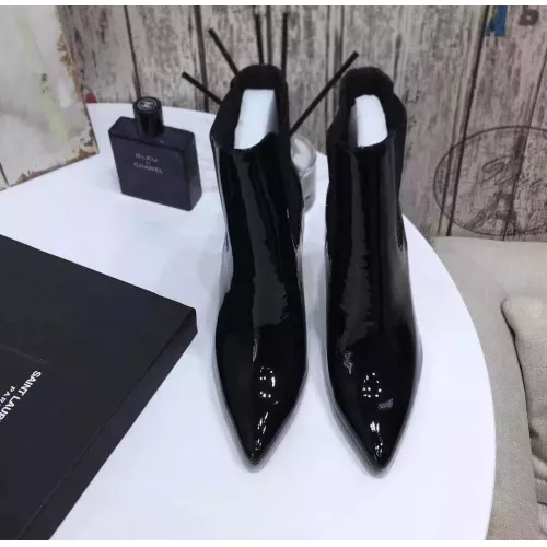 Replica Yves Saint Laurent YSL Boots For Women #1275951 $125.00 USD for Wholesale