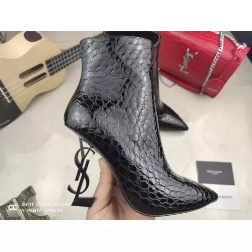 Replica Yves Saint Laurent YSL Boots For Women #1275955 $130.00 USD for Wholesale