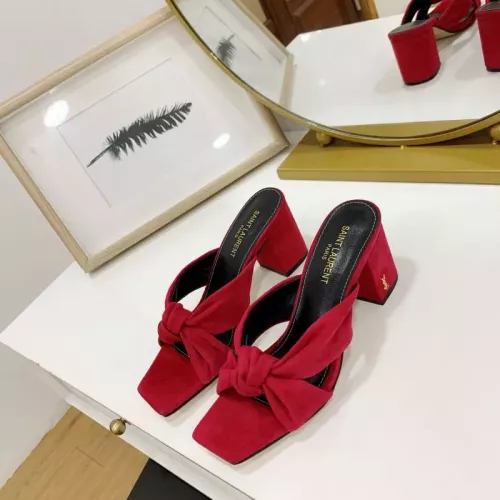 Yves Saint Laurent YSL Slippers For Women #1275978 $82.00 USD, Wholesale Replica Yves Saint Laurent YSL Slippers