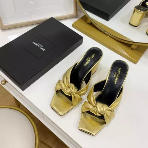 Replica Yves Saint Laurent YSL Slippers For Women #1275981 $82.00 USD for Wholesale