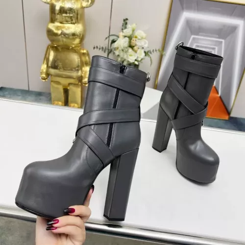 Replica Yves Saint Laurent YSL Boots For Women #1275987 $160.00 USD for Wholesale