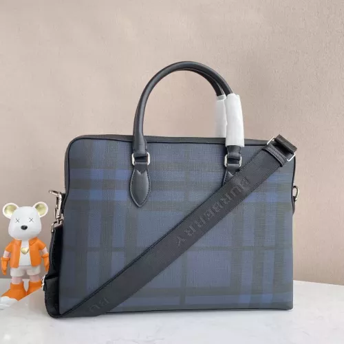 Replica Burberry AAA Man Handbags #1275990 $140.00 USD for Wholesale