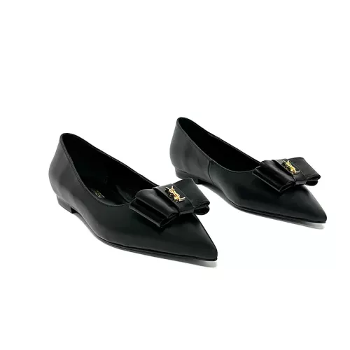 Yves Saint Laurent YSL Flat Shoes For Women #1275997 $98.00 USD, Wholesale Replica Yves Saint Laurent YSL Flat Shoes