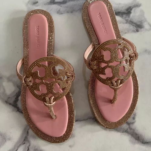 Tory Burch TB Slippers For Women #1276006 $82.00 USD, Wholesale Replica Tory Burch TB Slippers