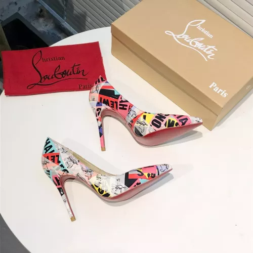 Replica Christian Louboutin High-heeled shoes For Women #1276008 $85.00 USD for Wholesale