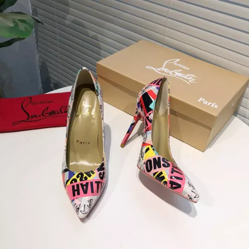 Replica Christian Louboutin High-heeled shoes For Women #1276008 $85.00 USD for Wholesale