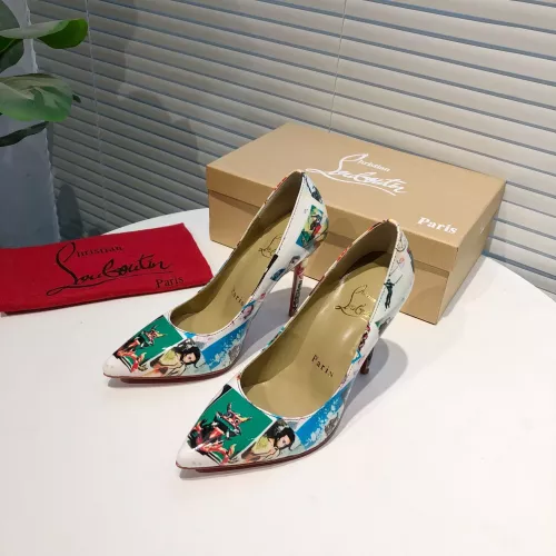 Replica Christian Louboutin High-heeled shoes For Women #1276009 $85.00 USD for Wholesale