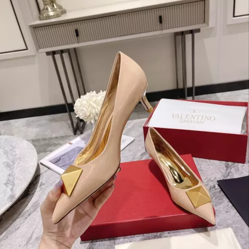 Replica Valentino High-Heeled Shoes For Women #1276023 $98.00 USD for Wholesale