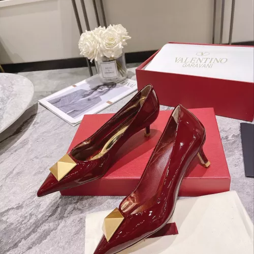 Valentino High-Heeled Shoes For Women #1276025 $98.00 USD, Wholesale Replica Valentino High-Heeled Shoes