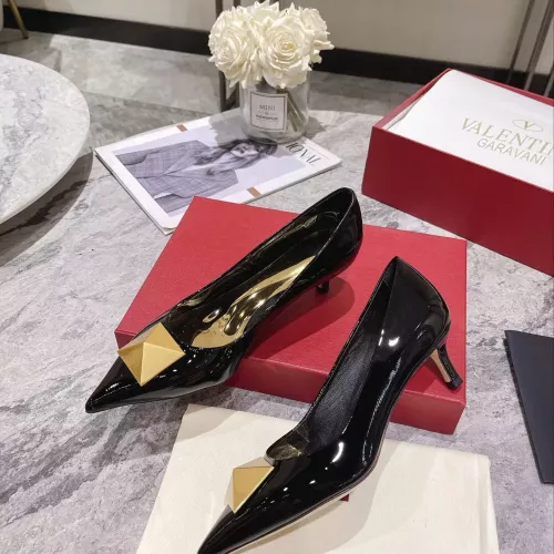 Valentino High-Heeled Shoes For Women #1276026 $98.00 USD, Wholesale Replica Valentino High-Heeled Shoes