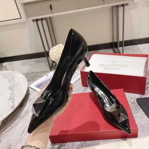 Replica Valentino High-Heeled Shoes For Women #1276027 $98.00 USD for Wholesale