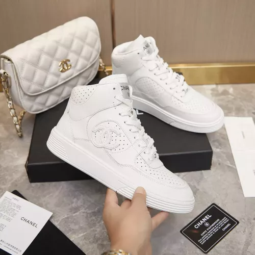 Replica Chanel High Tops Shoes For Women #1276159 $112.00 USD for Wholesale