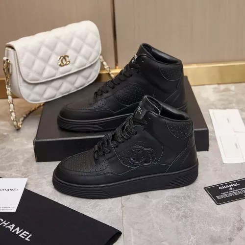 Chanel High Tops Shoes For Women #1276160 $112.00 USD, Wholesale Replica Chanel High Tops Shoes