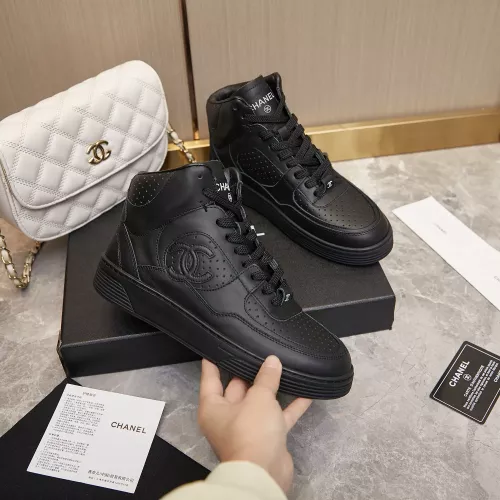 Replica Chanel High Tops Shoes For Women #1276160 $112.00 USD for Wholesale