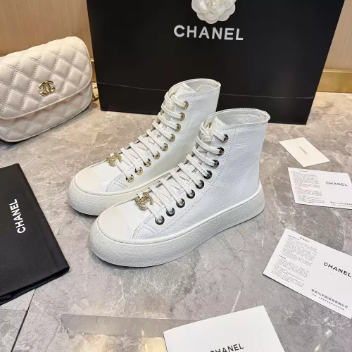 Chanel High Tops Shoes For Women #1276161 $98.00 USD, Wholesale Replica Chanel High Tops Shoes