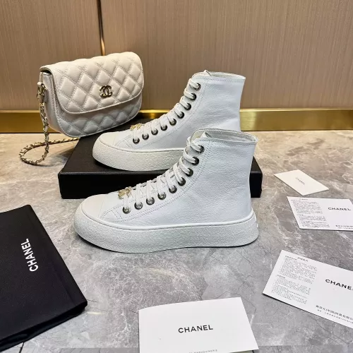 Replica Chanel High Tops Shoes For Women #1276161 $98.00 USD for Wholesale