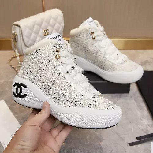 Replica Chanel High Tops Shoes For Women #1276163 $118.00 USD for Wholesale