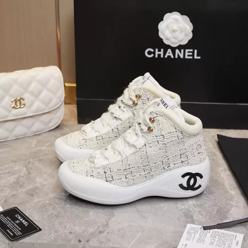 Replica Chanel High Tops Shoes For Women #1276163 $118.00 USD for Wholesale