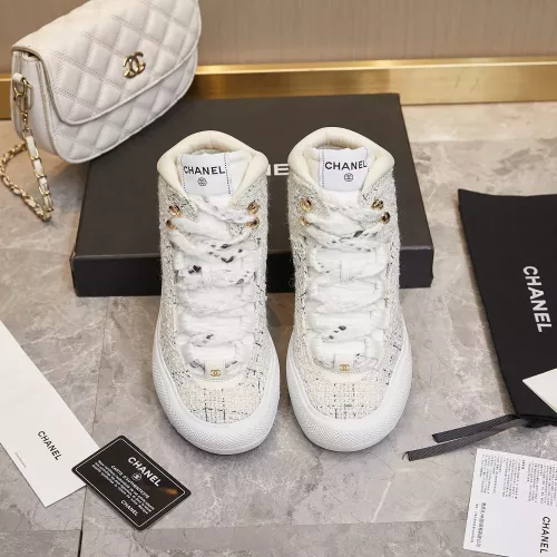 Replica Chanel High Tops Shoes For Women #1276163 $118.00 USD for Wholesale