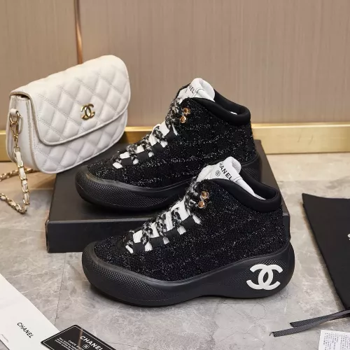 Chanel High Tops Shoes For Women #1276164 $118.00 USD, Wholesale Replica Chanel High Tops Shoes