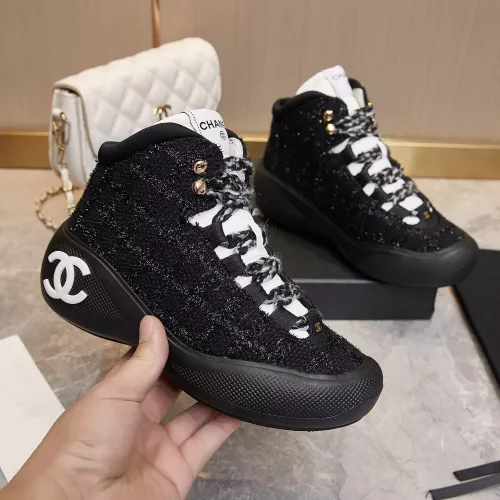 Replica Chanel High Tops Shoes For Women #1276164 $118.00 USD for Wholesale