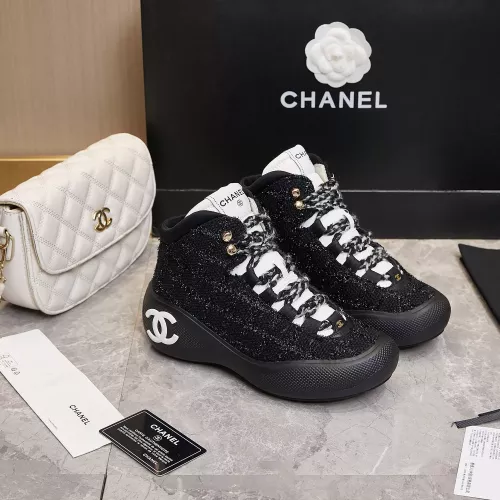 Replica Chanel High Tops Shoes For Women #1276164 $118.00 USD for Wholesale