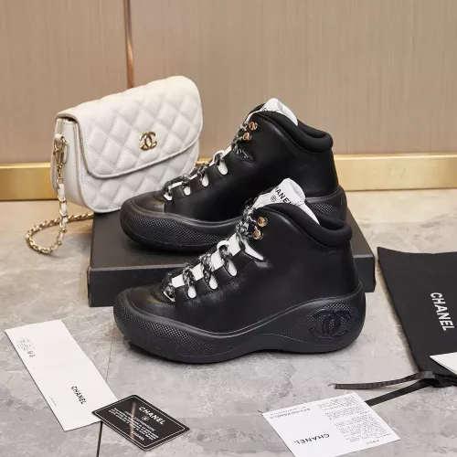 Chanel High Tops Shoes For Women #1276166 $125.00 USD, Wholesale Replica Chanel High Tops Shoes