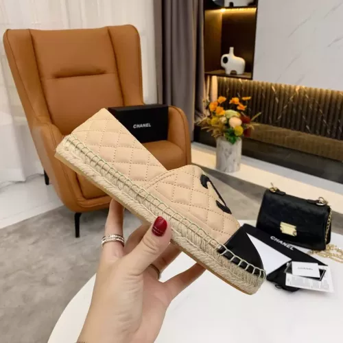 Replica Chanel Flat Shoes For Women #1276183 $80.00 USD for Wholesale