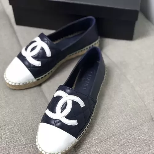 Replica Chanel Flat Shoes For Women #1276185 $80.00 USD for Wholesale