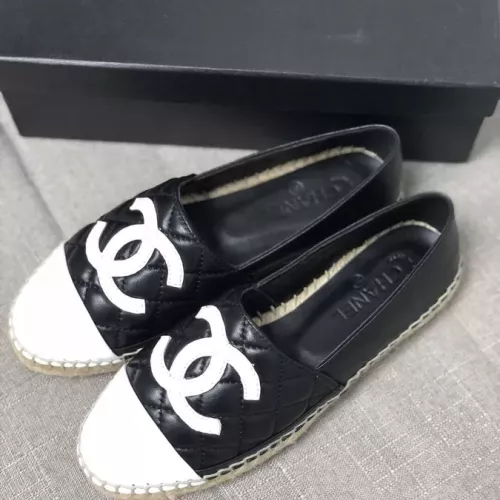 Replica Chanel Flat Shoes For Women #1276185 $80.00 USD for Wholesale