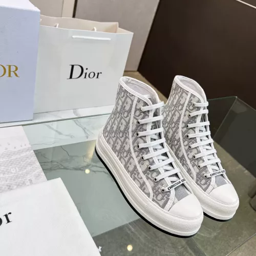 Replica Christian Dior High Top Shoes For Women #1276243 $96.00 USD for Wholesale