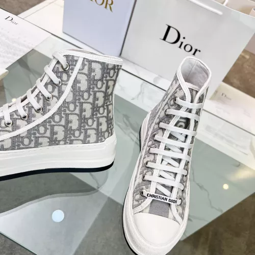 Replica Christian Dior High Top Shoes For Women #1276243 $96.00 USD for Wholesale