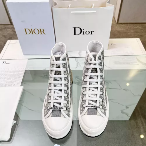 Replica Christian Dior High Top Shoes For Women #1276243 $96.00 USD for Wholesale