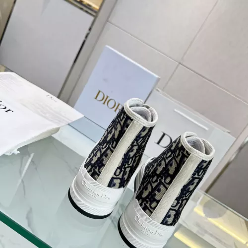 Replica Christian Dior High Top Shoes For Women #1276244 $96.00 USD for Wholesale