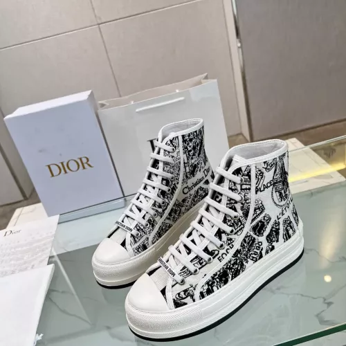 Christian Dior High Top Shoes For Women #1276245 $96.00 USD, Wholesale Replica Christian Dior High Top Shoes