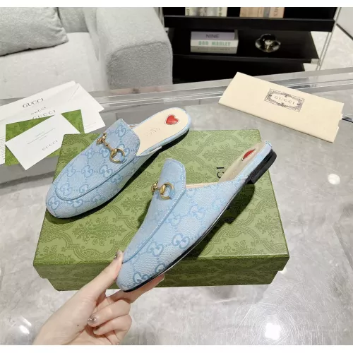 Gucci Slippers For Women #1276300 $76.00 USD, Wholesale Replica Gucci Slippers