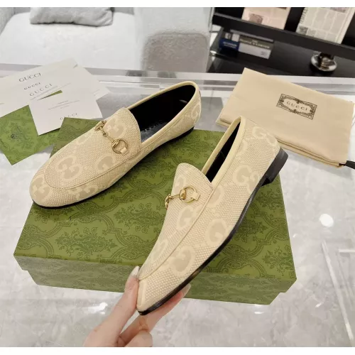 Gucci Oxfords Shoes For Women #1276305 $85.00 USD, Wholesale Replica Gucci Oxfords Shoes