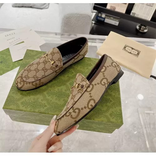 Gucci Oxfords Shoes For Women #1276309 $85.00 USD, Wholesale Replica Gucci Oxfords Shoes