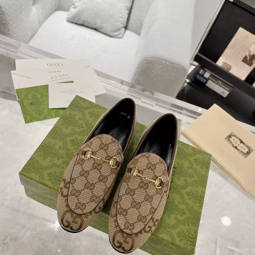 Replica Gucci Oxfords Shoes For Women #1276309 $85.00 USD for Wholesale