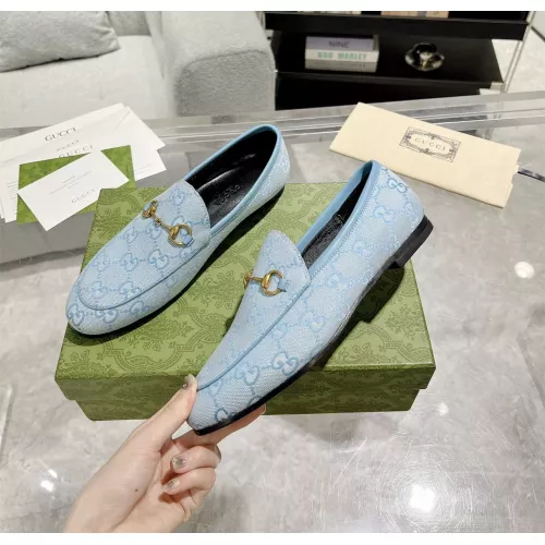 Gucci Oxfords Shoes For Women #1276310 $85.00 USD, Wholesale Replica Gucci Oxfords Shoes