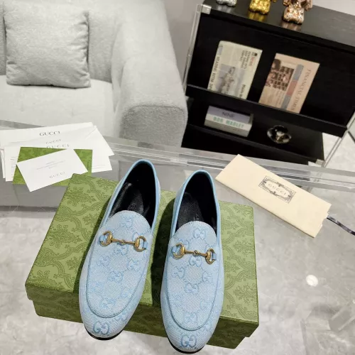 Replica Gucci Oxfords Shoes For Women #1276310 $85.00 USD for Wholesale