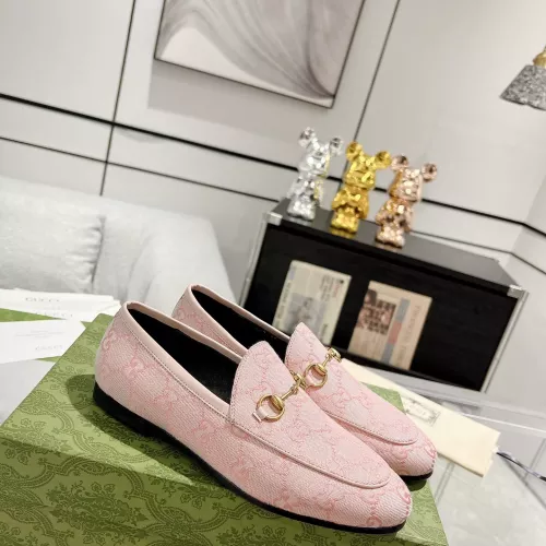 Replica Gucci Oxfords Shoes For Women #1276312 $85.00 USD for Wholesale