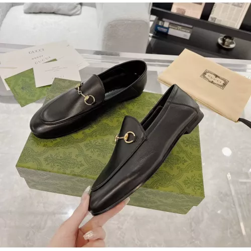 Gucci Oxfords Shoes For Women #1276313 $85.00 USD, Wholesale Replica Gucci Oxfords Shoes