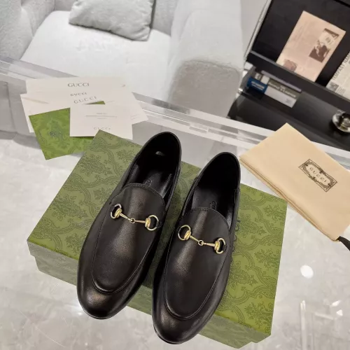 Replica Gucci Oxfords Shoes For Women #1276313 $85.00 USD for Wholesale