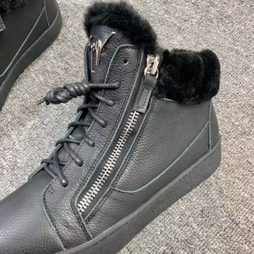 Replica Giuseppe Zanotti High Tops Shoes For Men #1276329 $102.00 USD for Wholesale