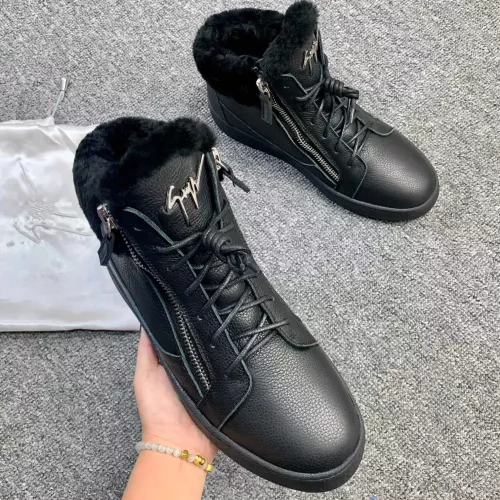 Replica Giuseppe Zanotti High Tops Shoes For Women #1276330 $102.00 USD for Wholesale