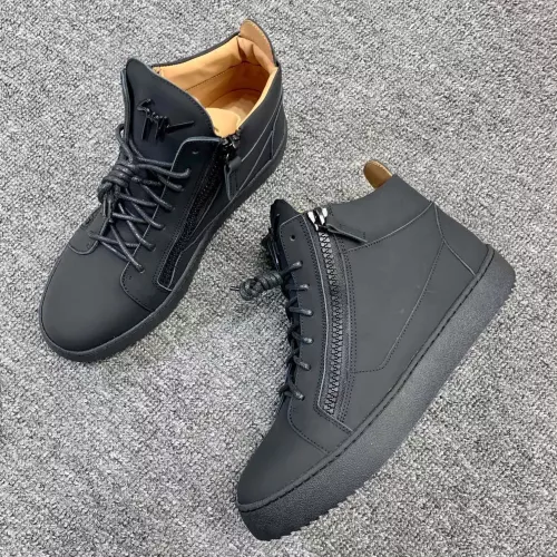 Giuseppe Zanotti High Tops Shoes For Men #1276331 $98.00 USD, Wholesale Replica Giuseppe Zanotti High Tops Shoes